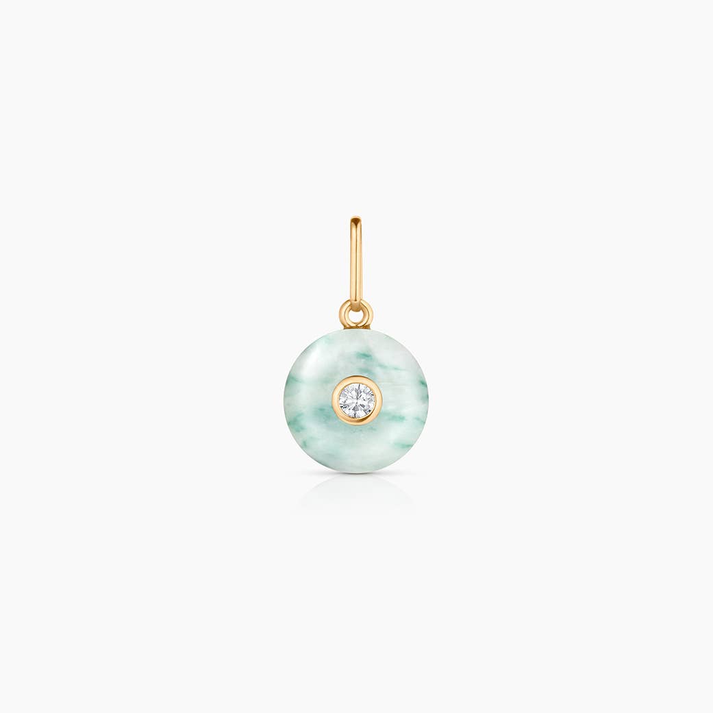 Bon Bon Green Dot Charm