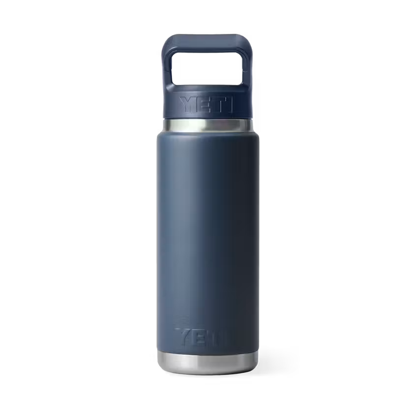 Rambler 26oz Straw Bottle Navy