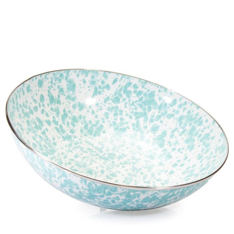 Enamelware Swirl Catering Bowl