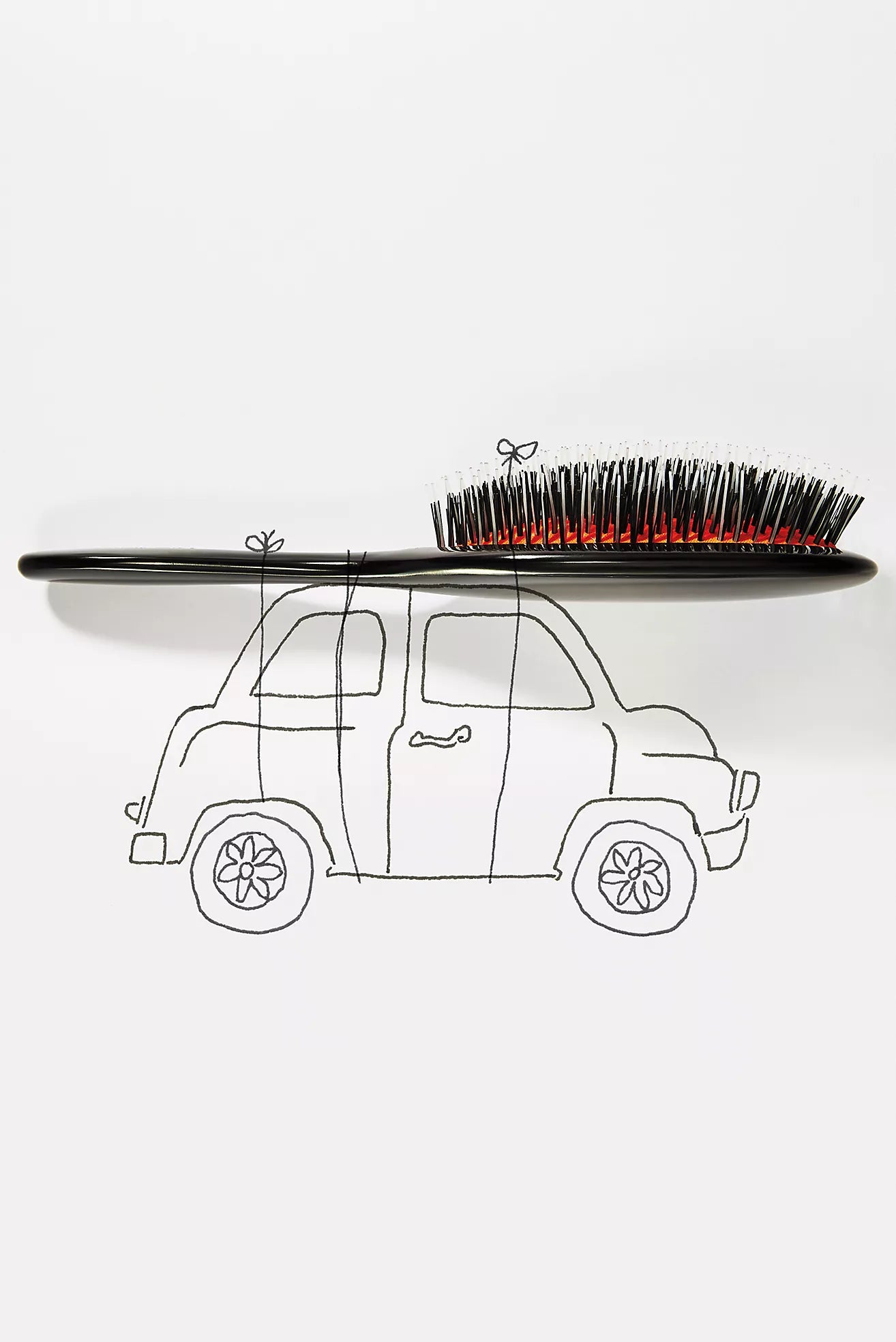 Handy Nylon & Boar Bristle Hairbrush