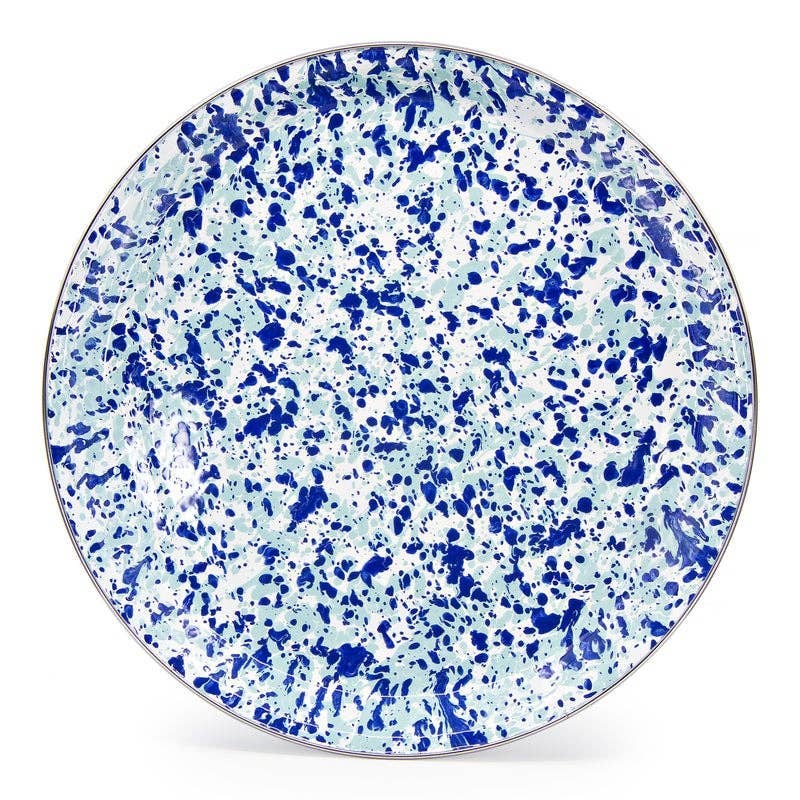 Enamelware Swirl Medium Tray
