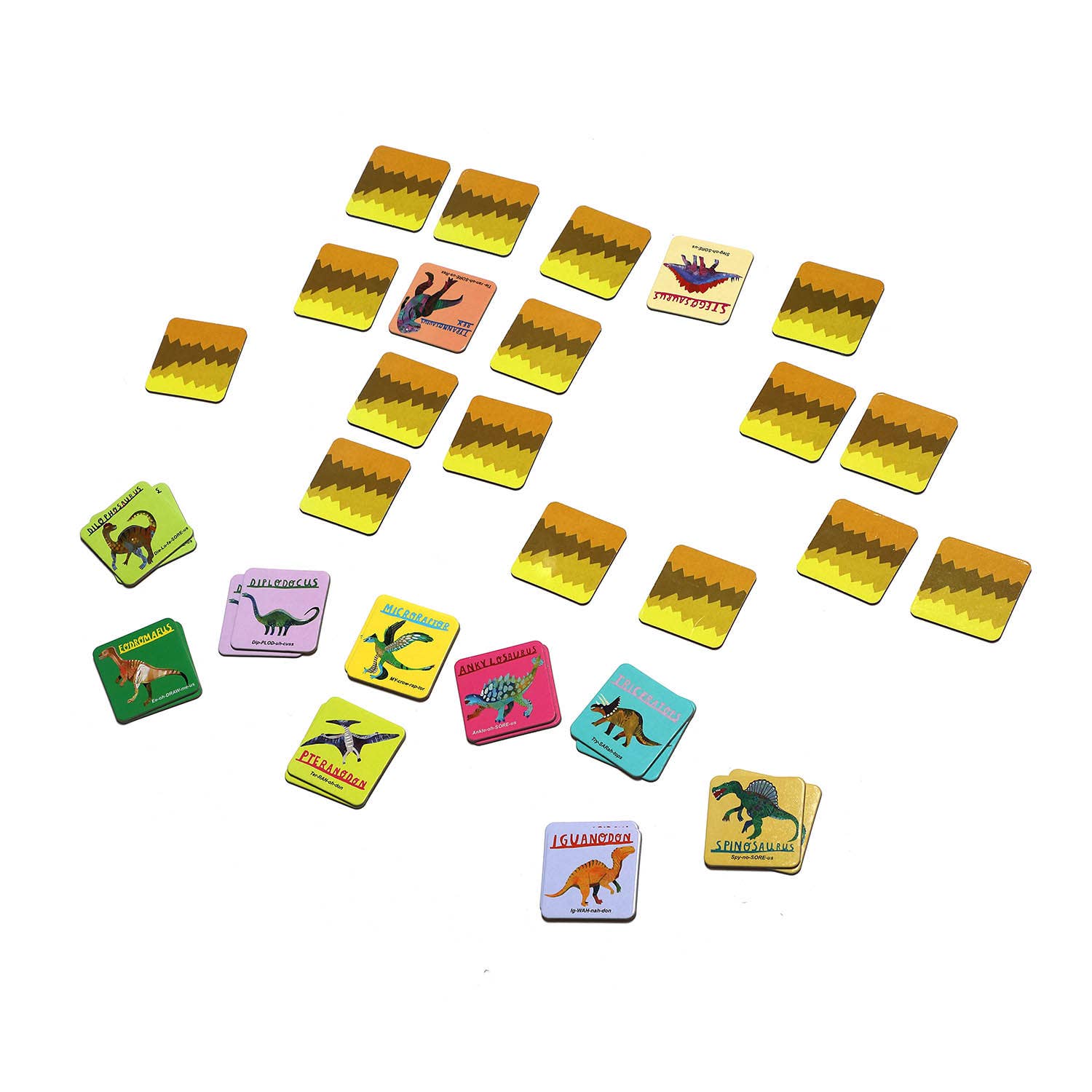 Dinosaurs Memory & Matching Game