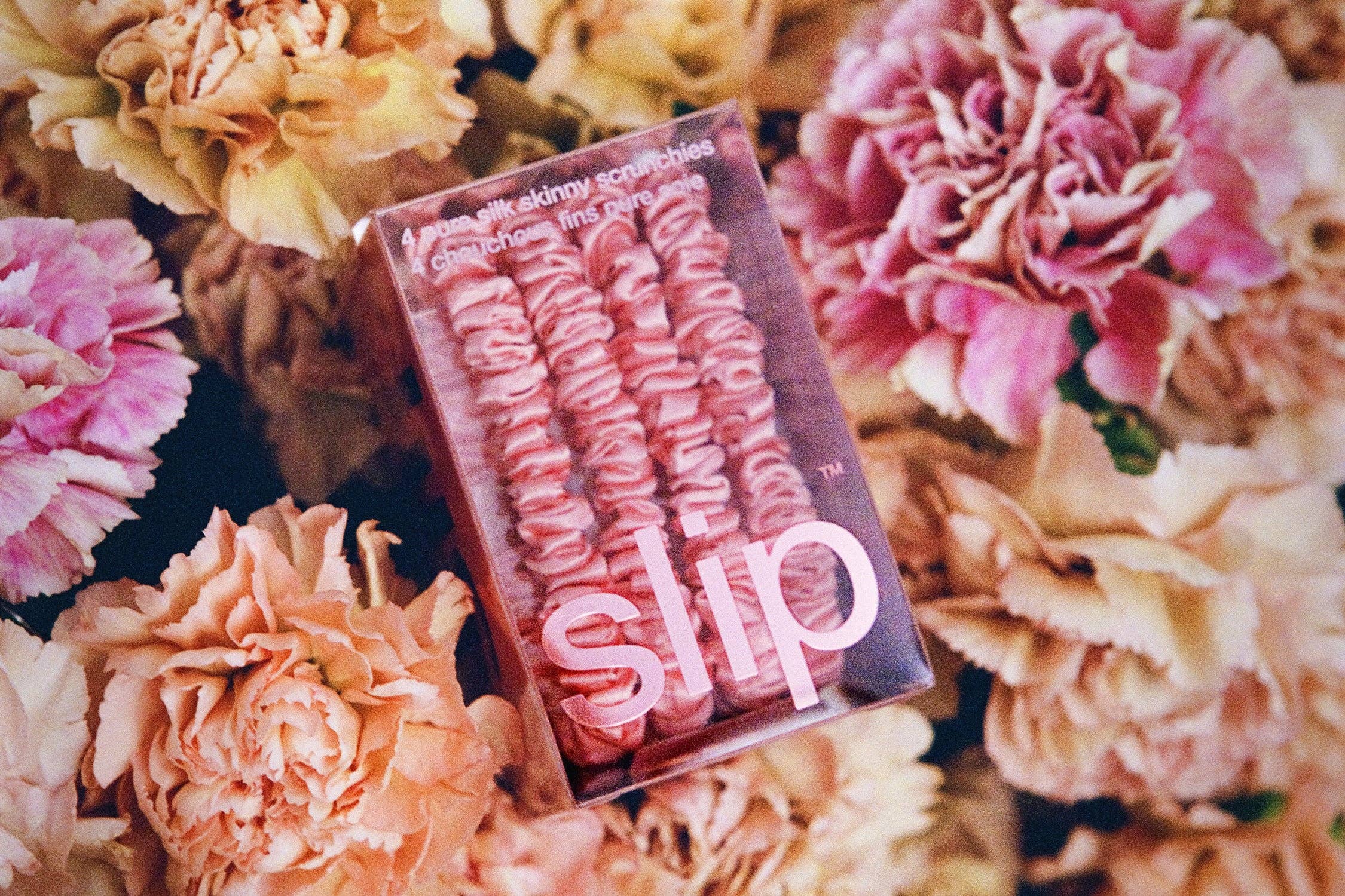 Rose Skinny Scrunchies Set