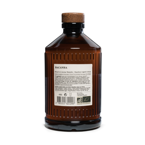 Organic Hazelnut Syrup