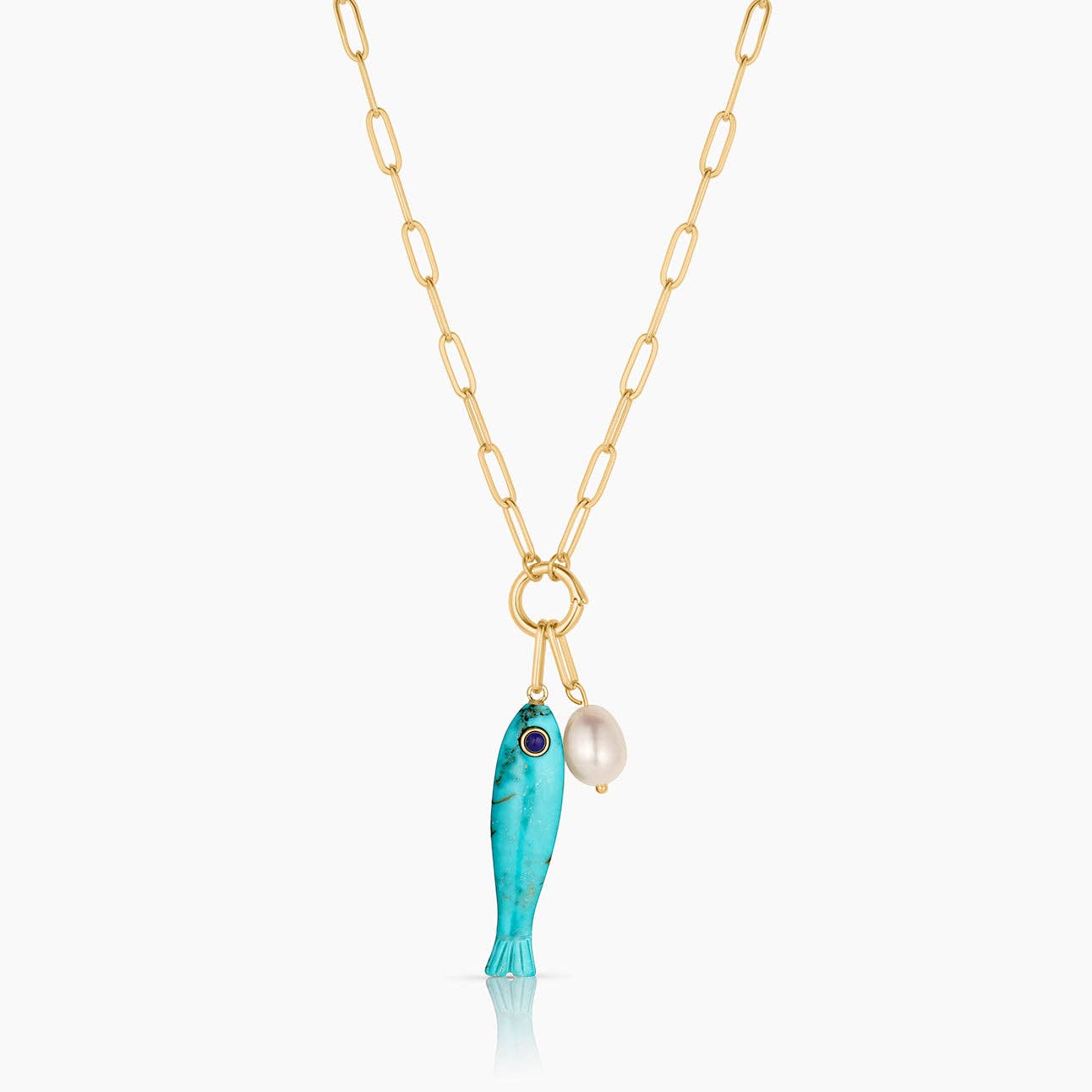 Fortuna Howlite Colette Necklace