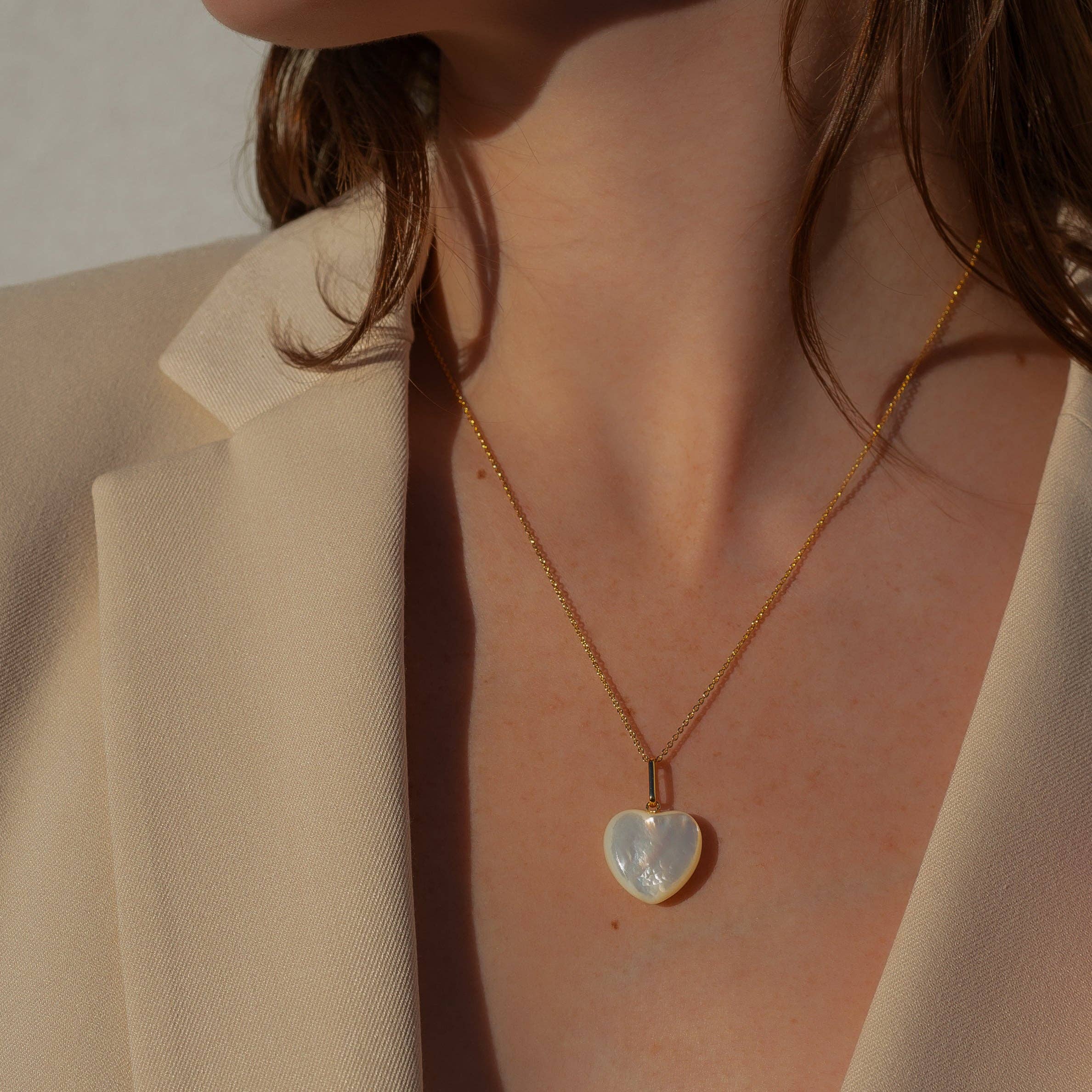 Gemma Mother Of Pearl Charm