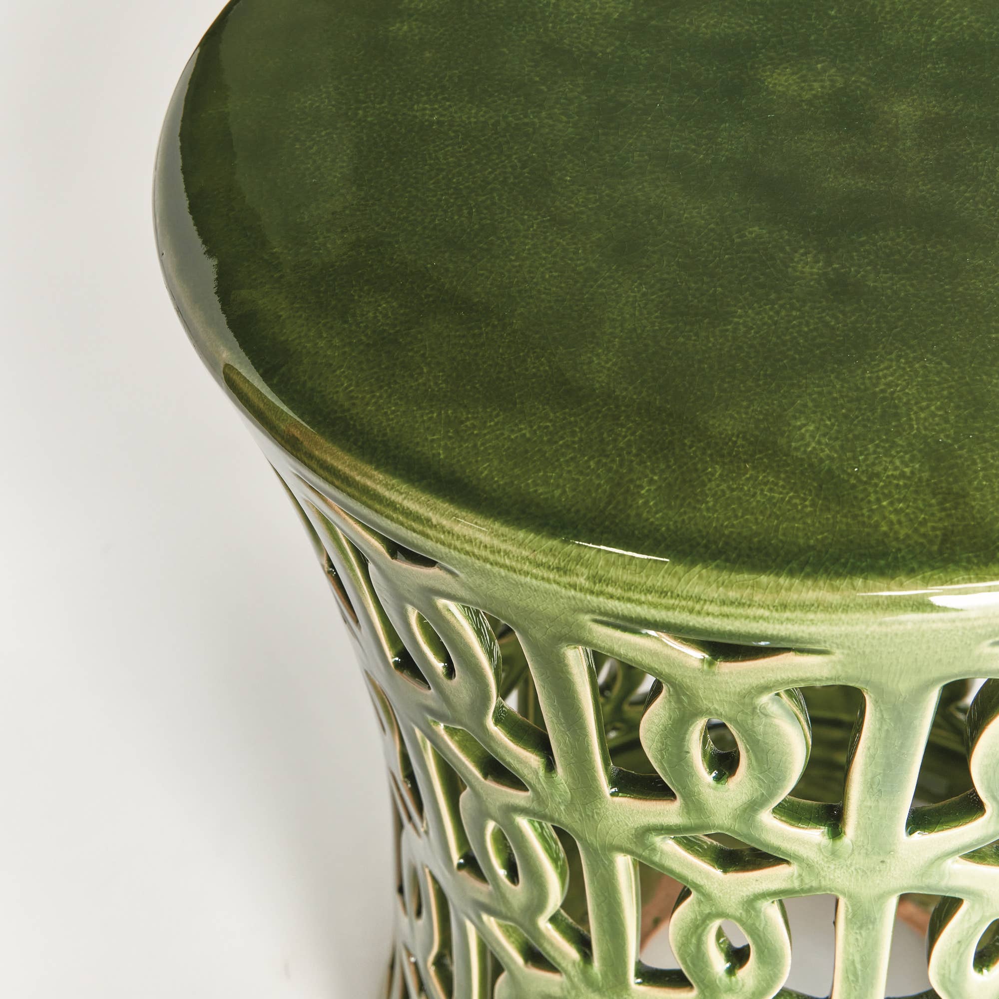 Natalie Green Side Table