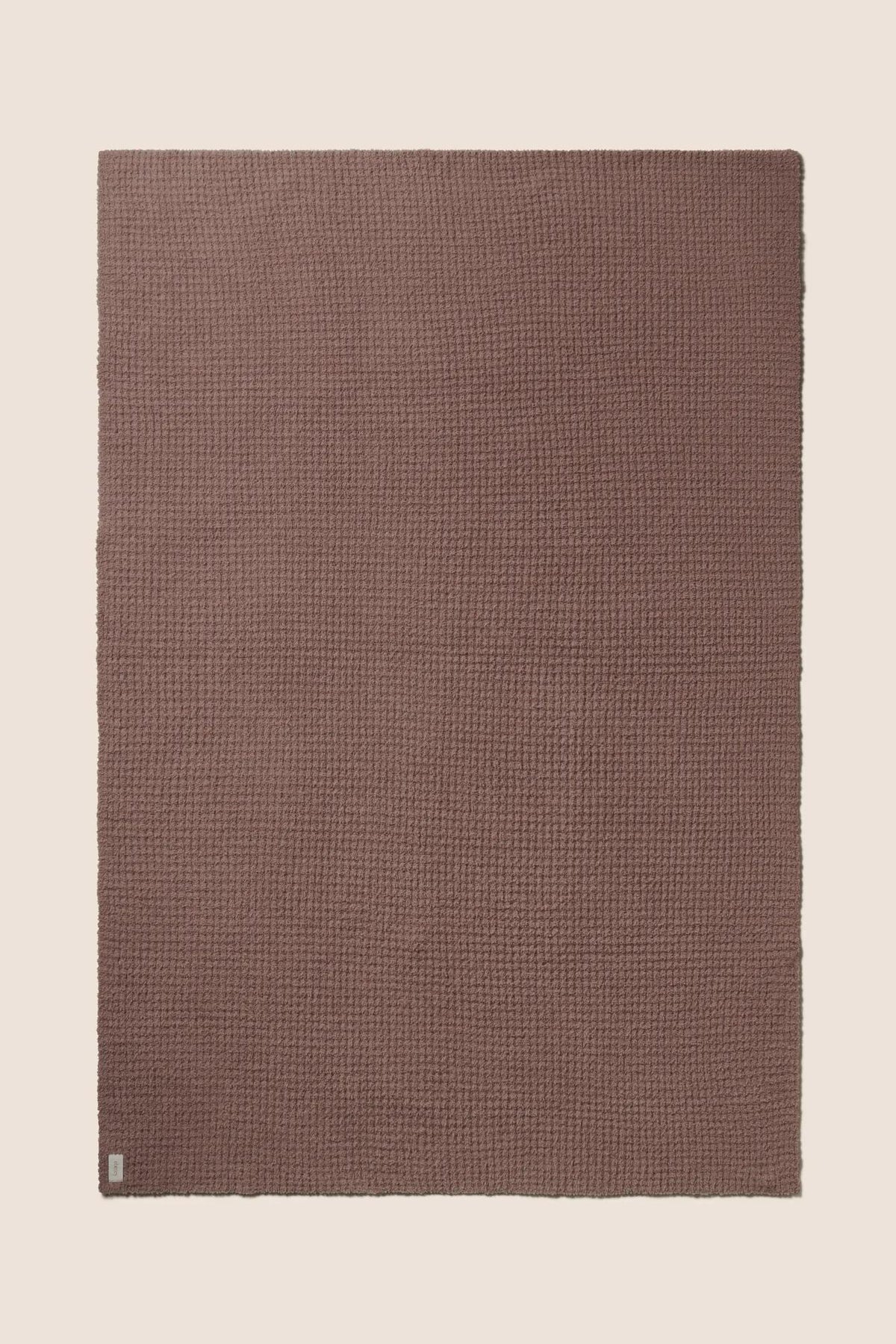Boucle Waffle Blanket Deep Taupe