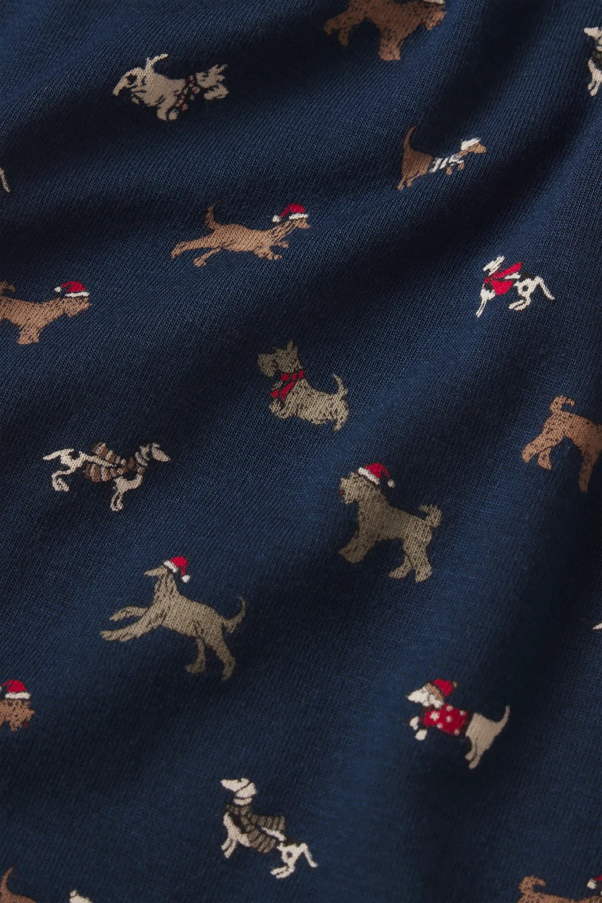 Gisele Relaxed Short Pajamas Santa Paws