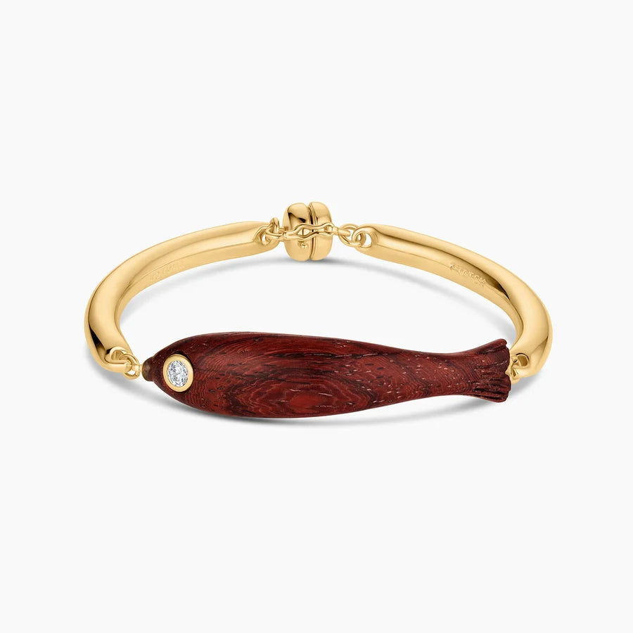 Fortuna Santal Fish Bangle