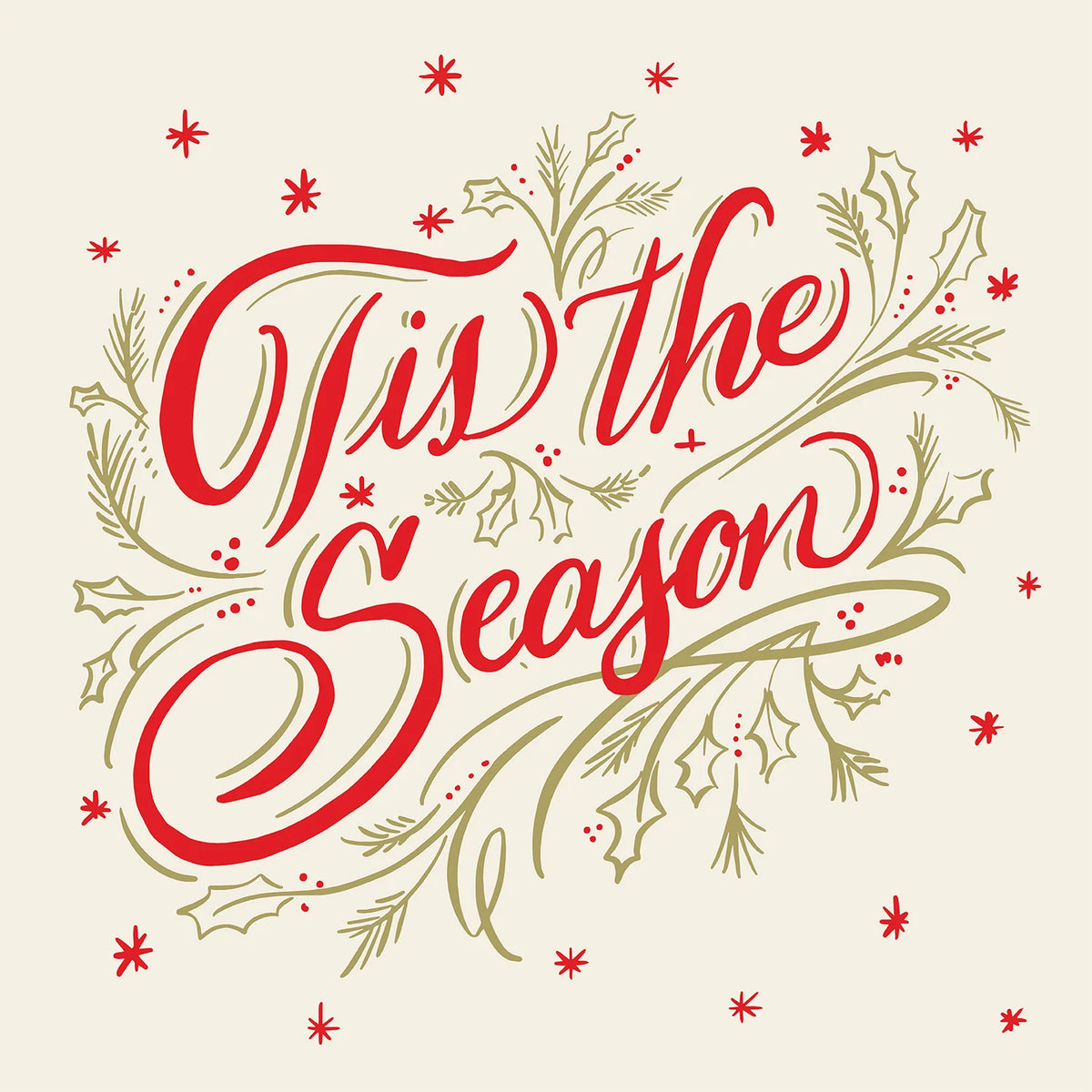 'Tis the Season Cocktail Napkins