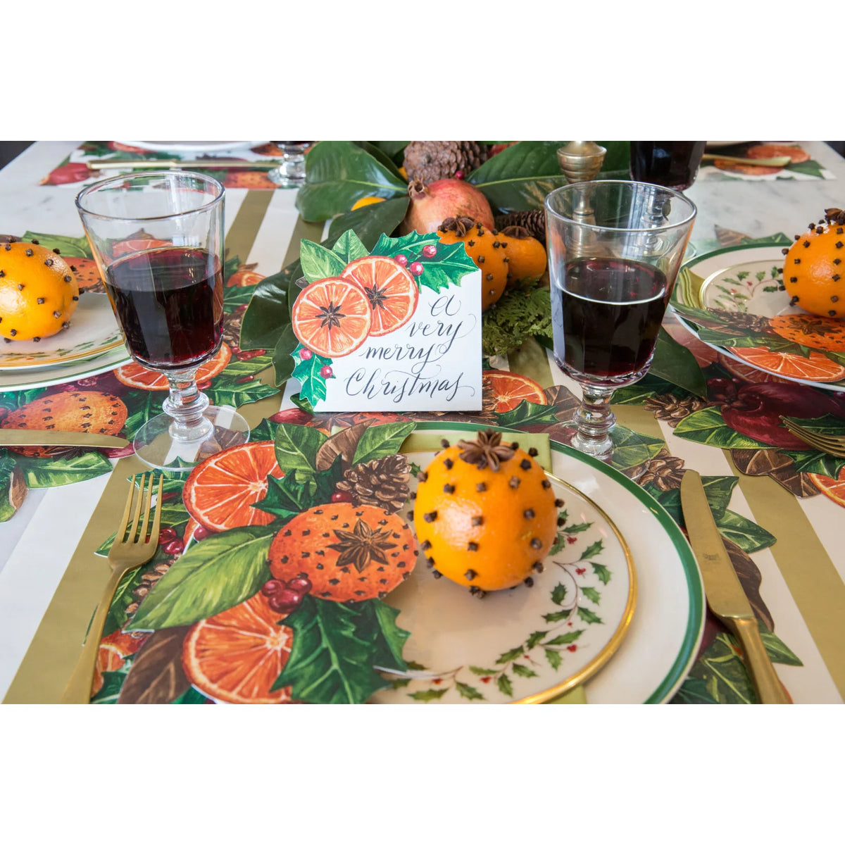 Citrus Spice Place Cards