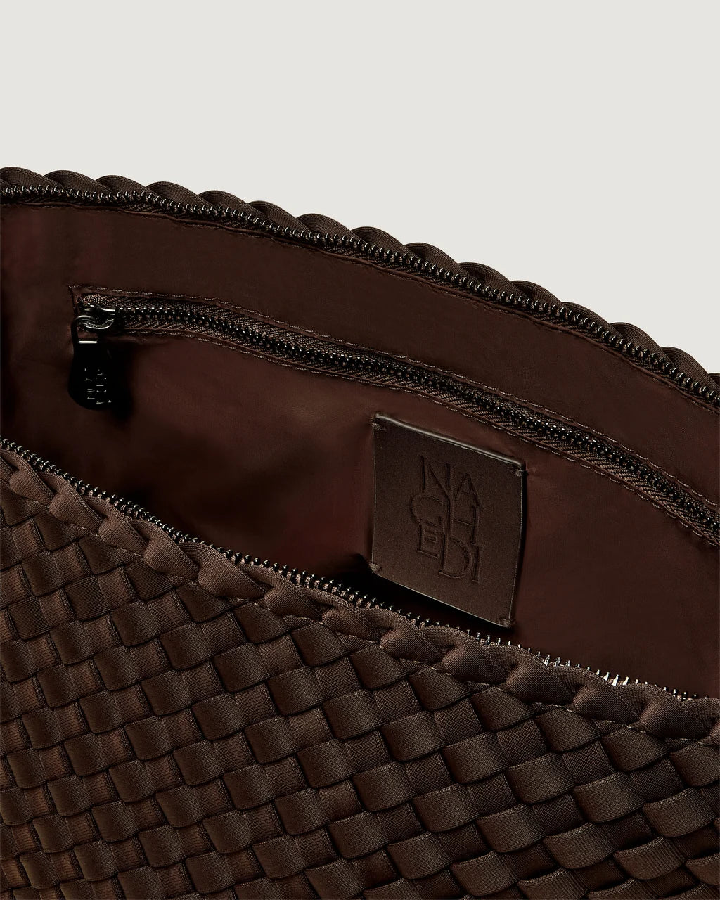 Portofino Large Cosmetic Pouch - Mocha