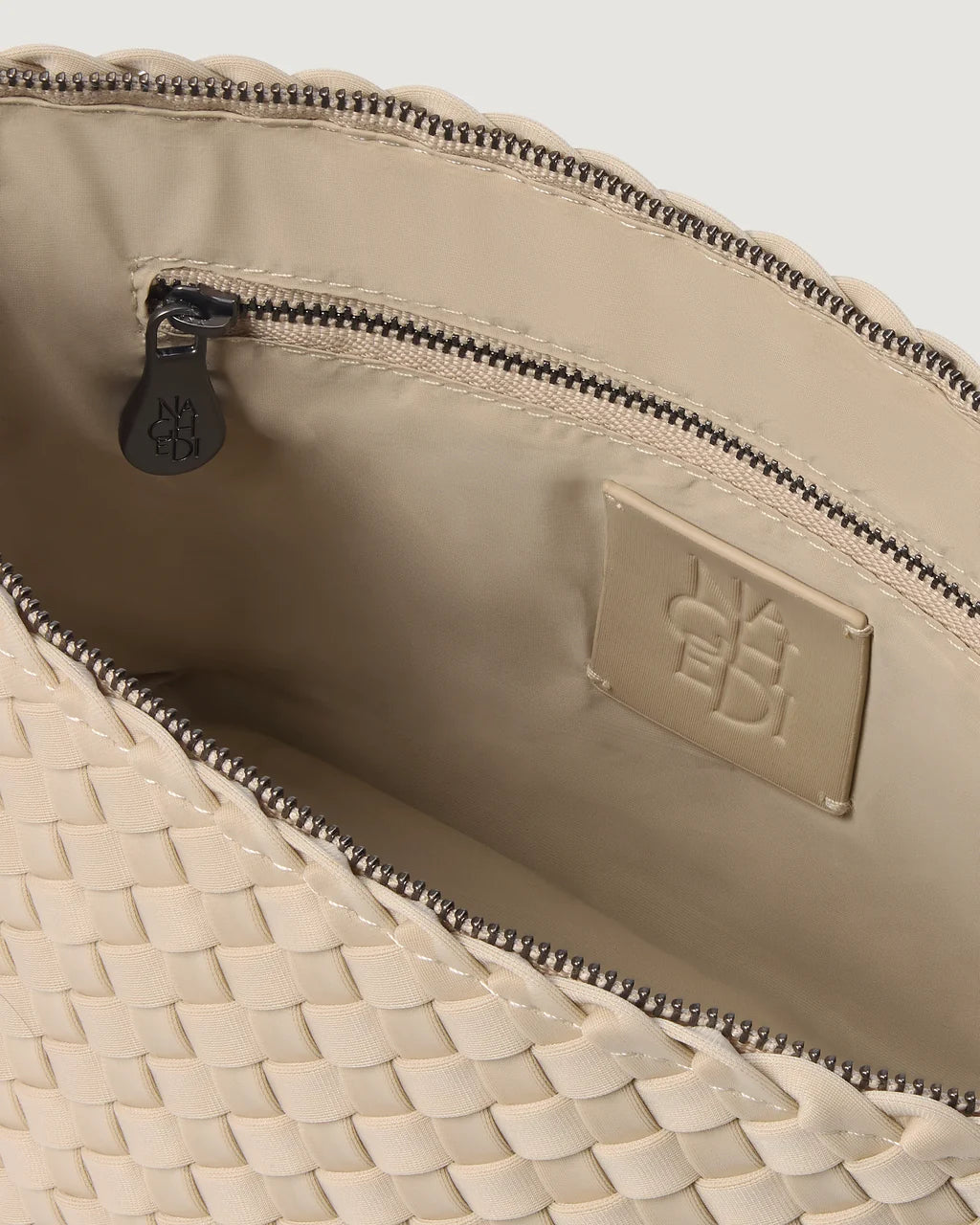 Portofino Medium Cosmetic Pouch - Ecru