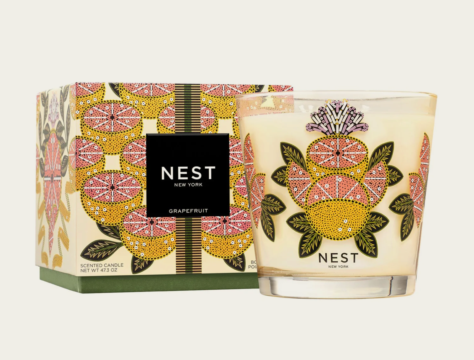 Grapefruit Decorative Luxury Candle
