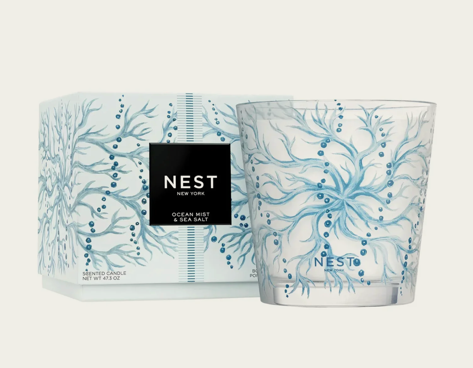 Ocean Mist Decorative Luxury Candle