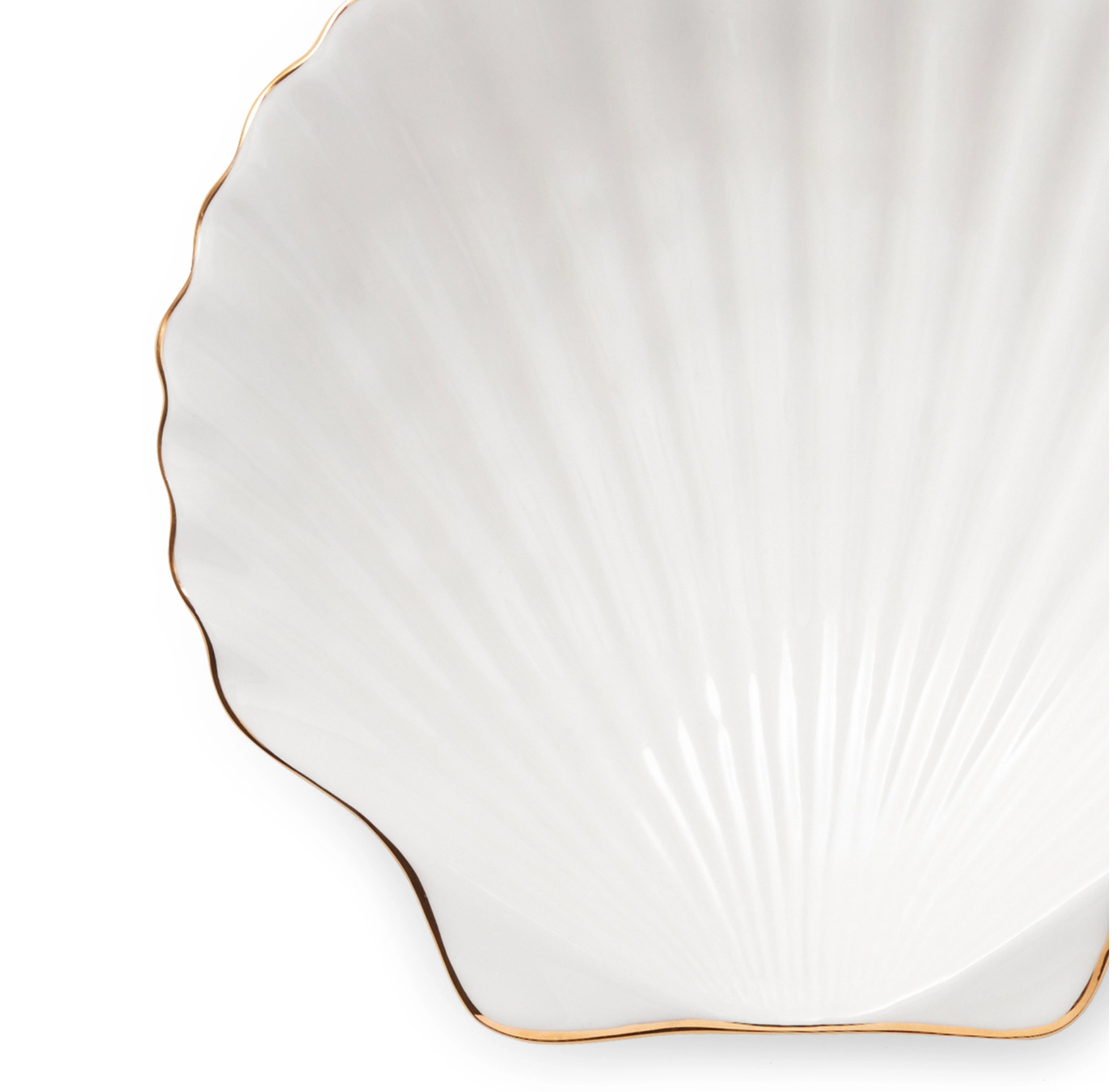 Shell Appetizer Plates, Set of 4