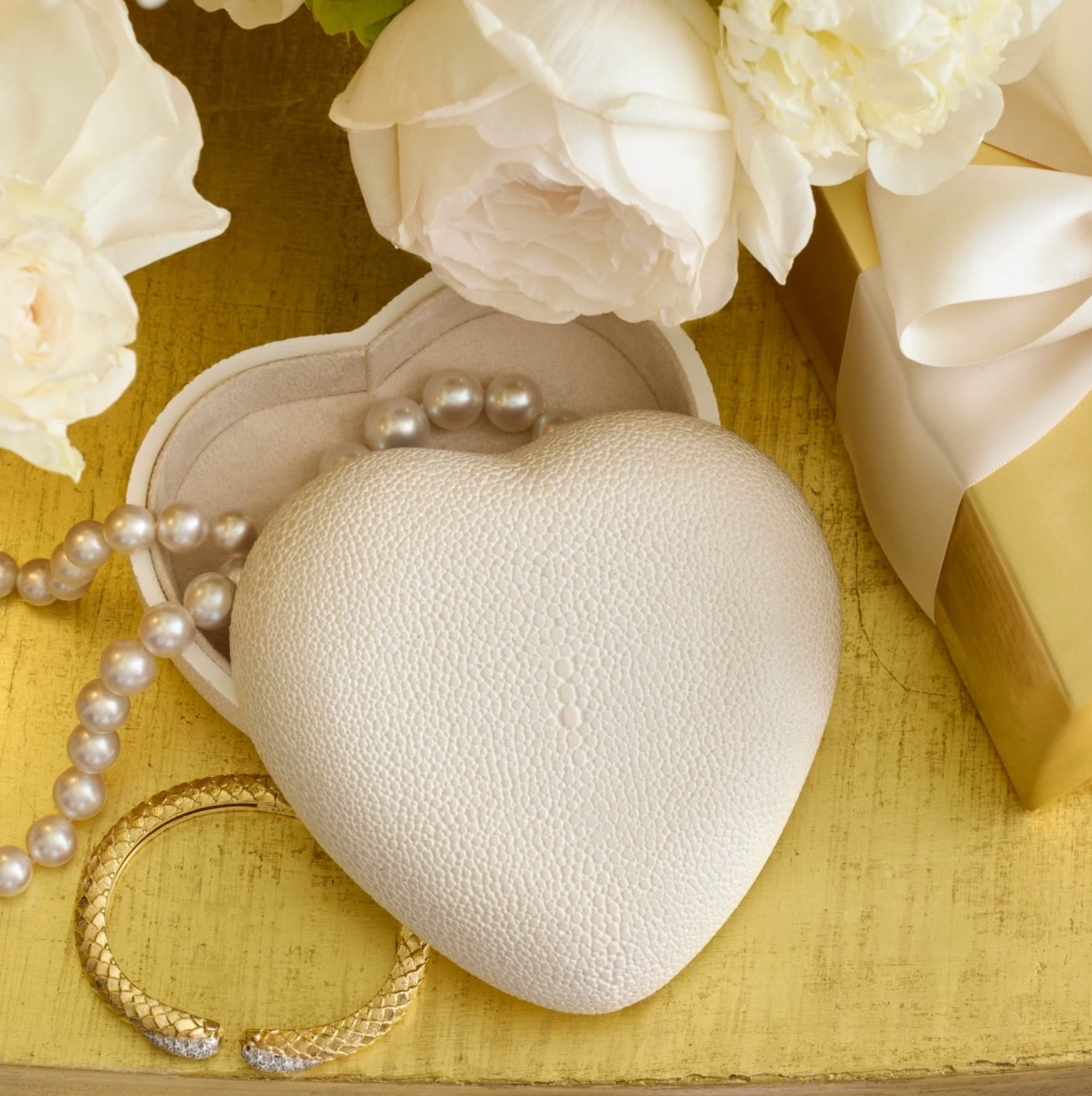Shagreen Heart Box
