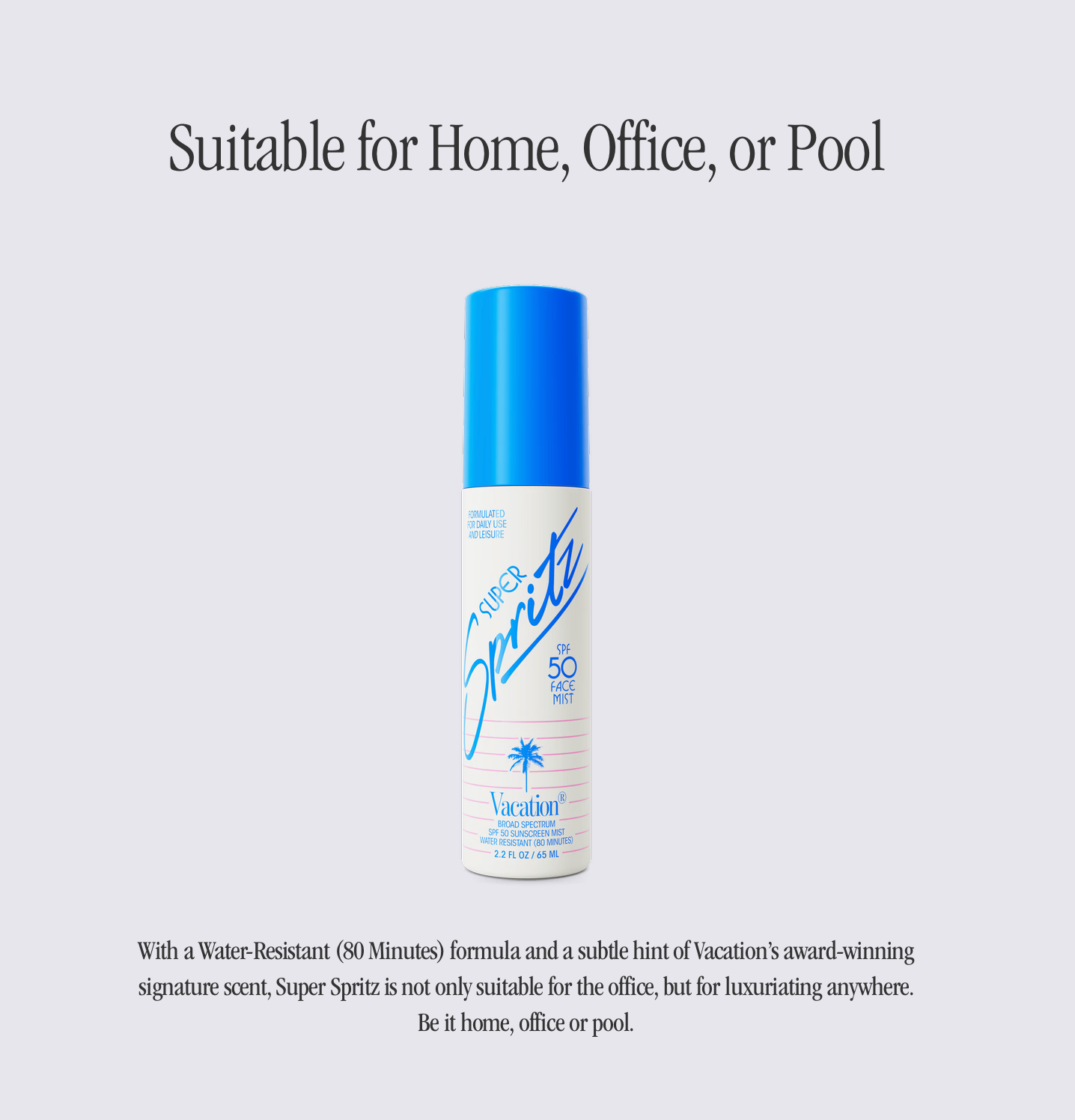 Mini Super Spritz SPF 50 Face Mist