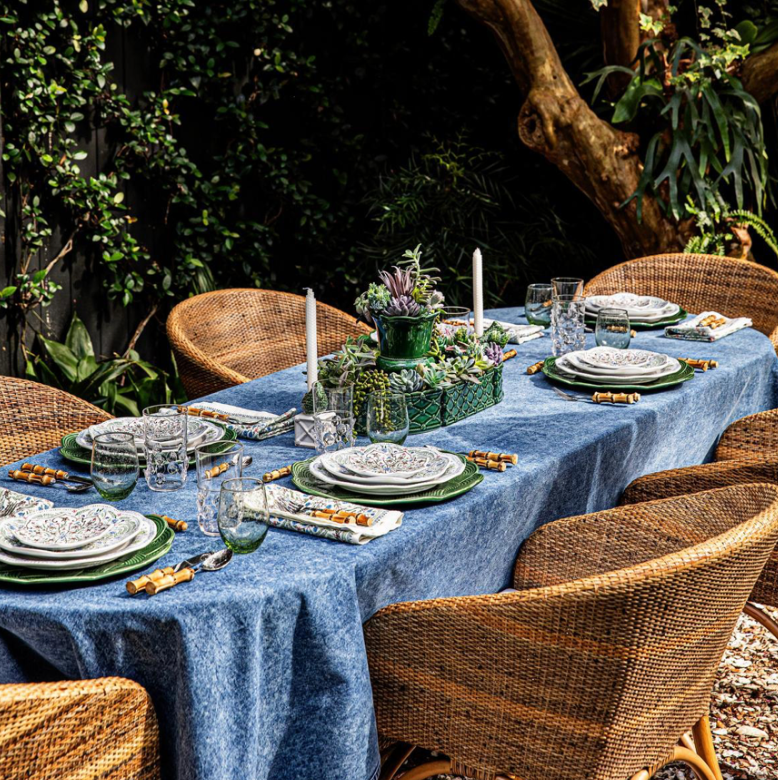 Denim 60" x 120" Tablecloth