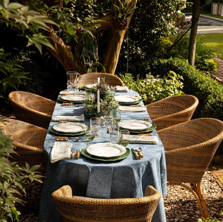 Denim 60" x 120" Tablecloth