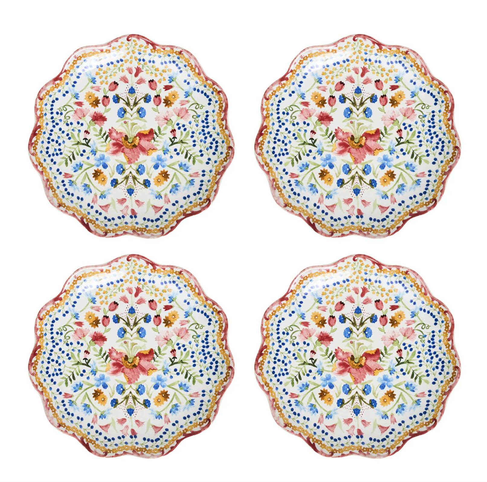 Sofia Cocktail Plate, S/4