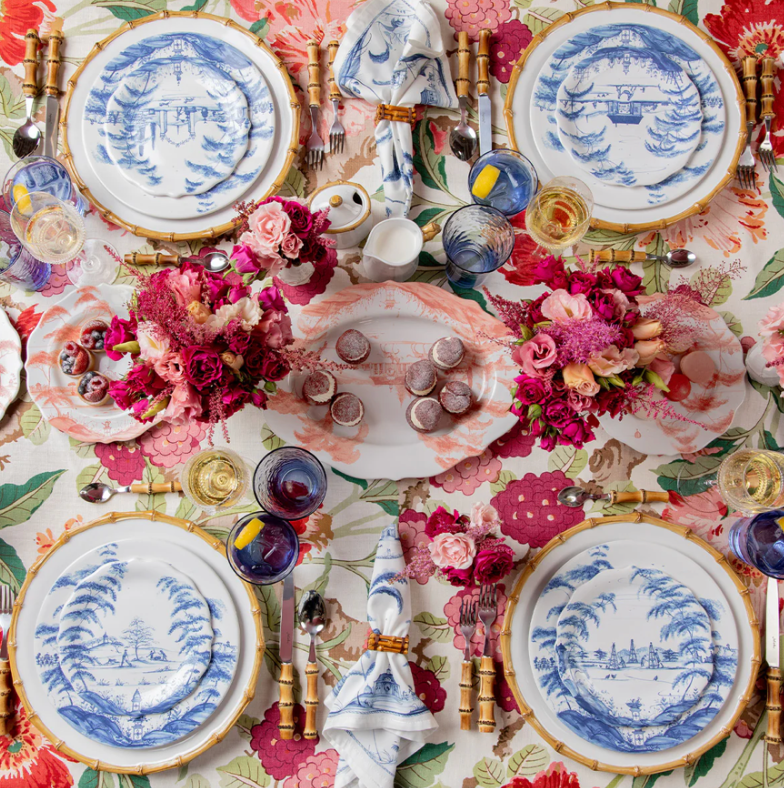 Country Estate Assorted Party Plate, S/4