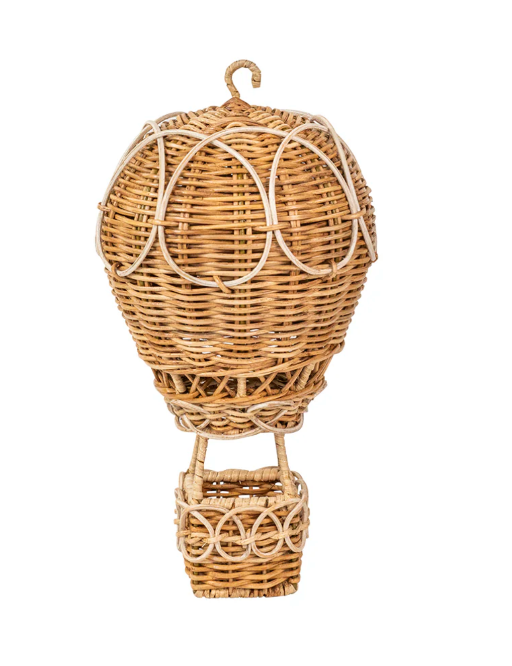 Provence Rattan 14" Hot Air Balloon