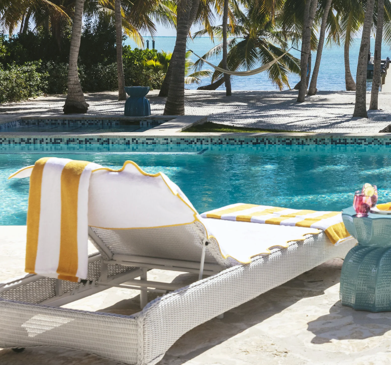 Cabana Stripe Beach Towel