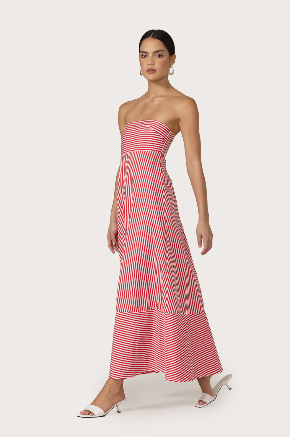 Timothy Poplin Maxi Dress