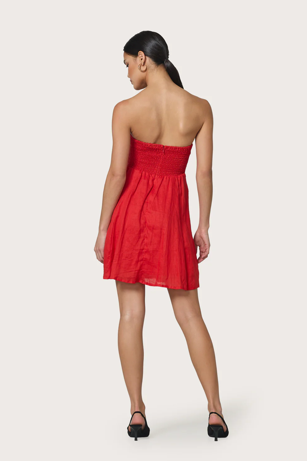 Talia Linen Mini Dress