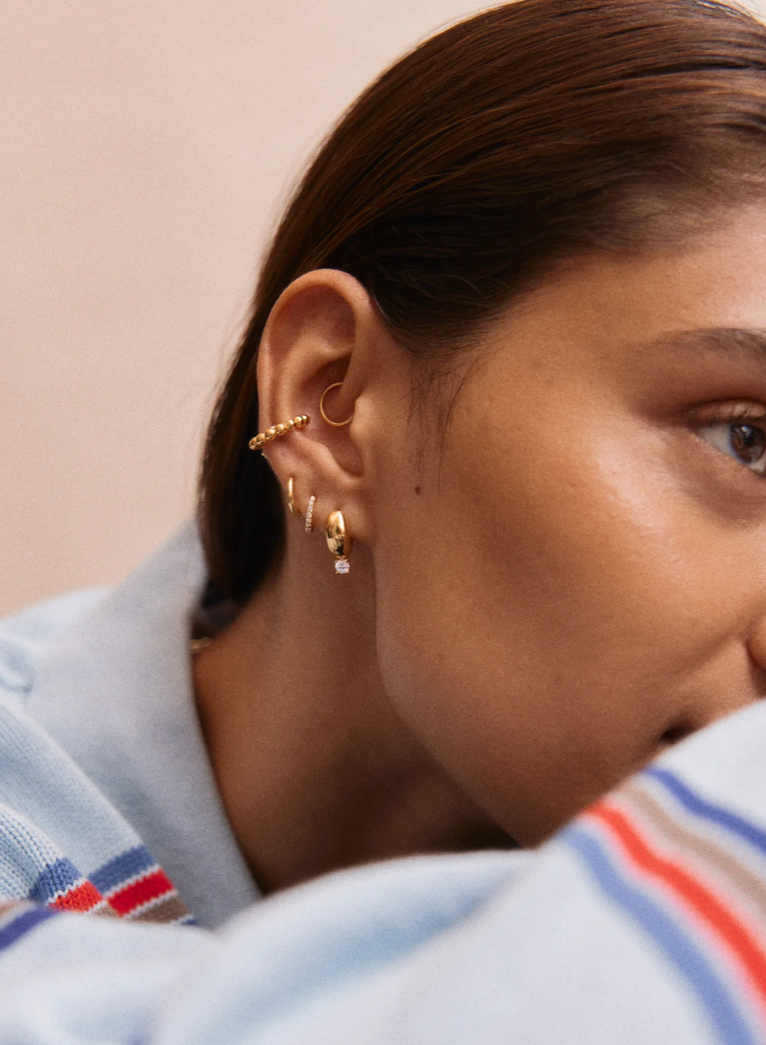 Kourtney Huggie Earrings
