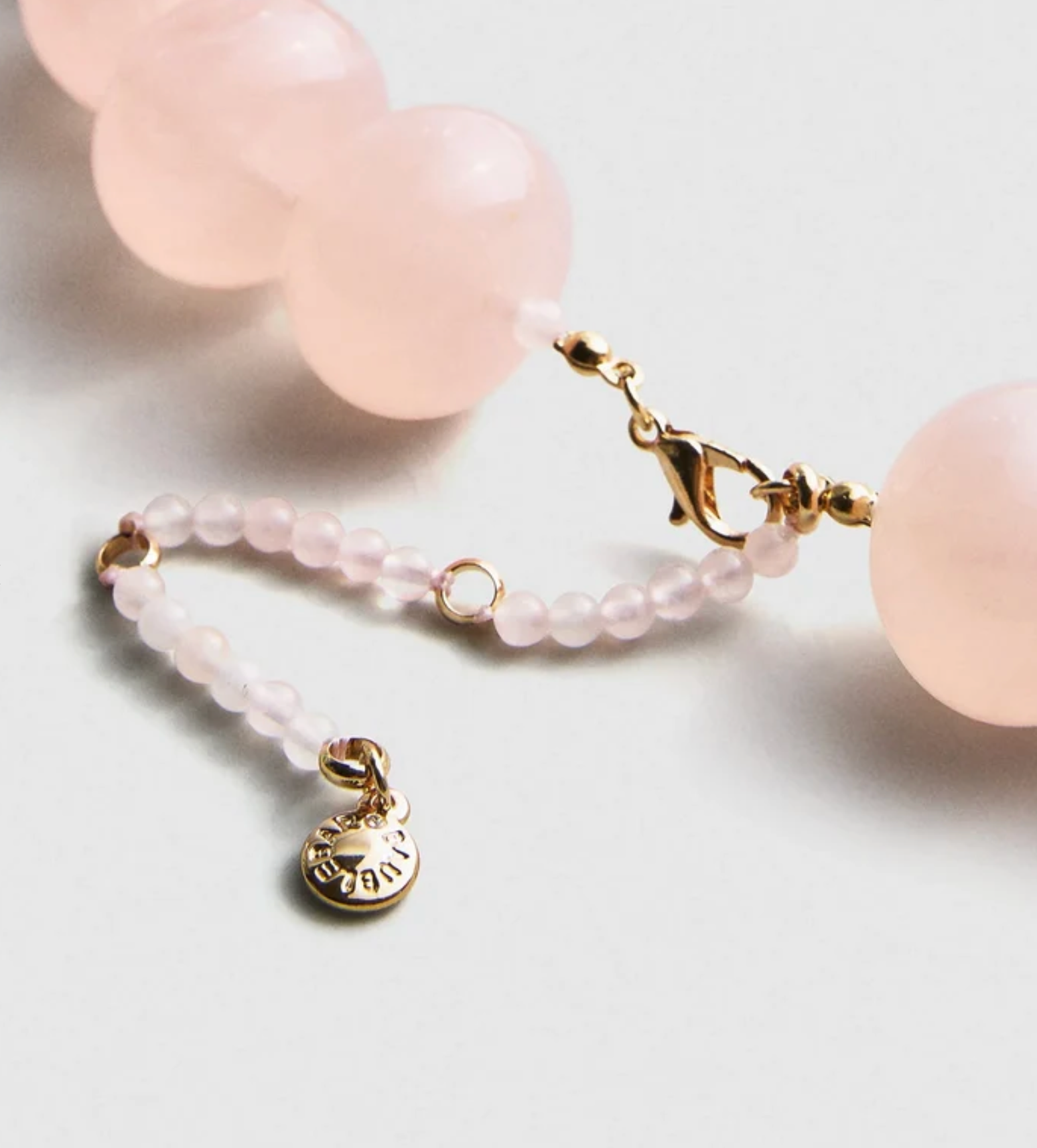 Joan Semi-Precious Necklace Pink