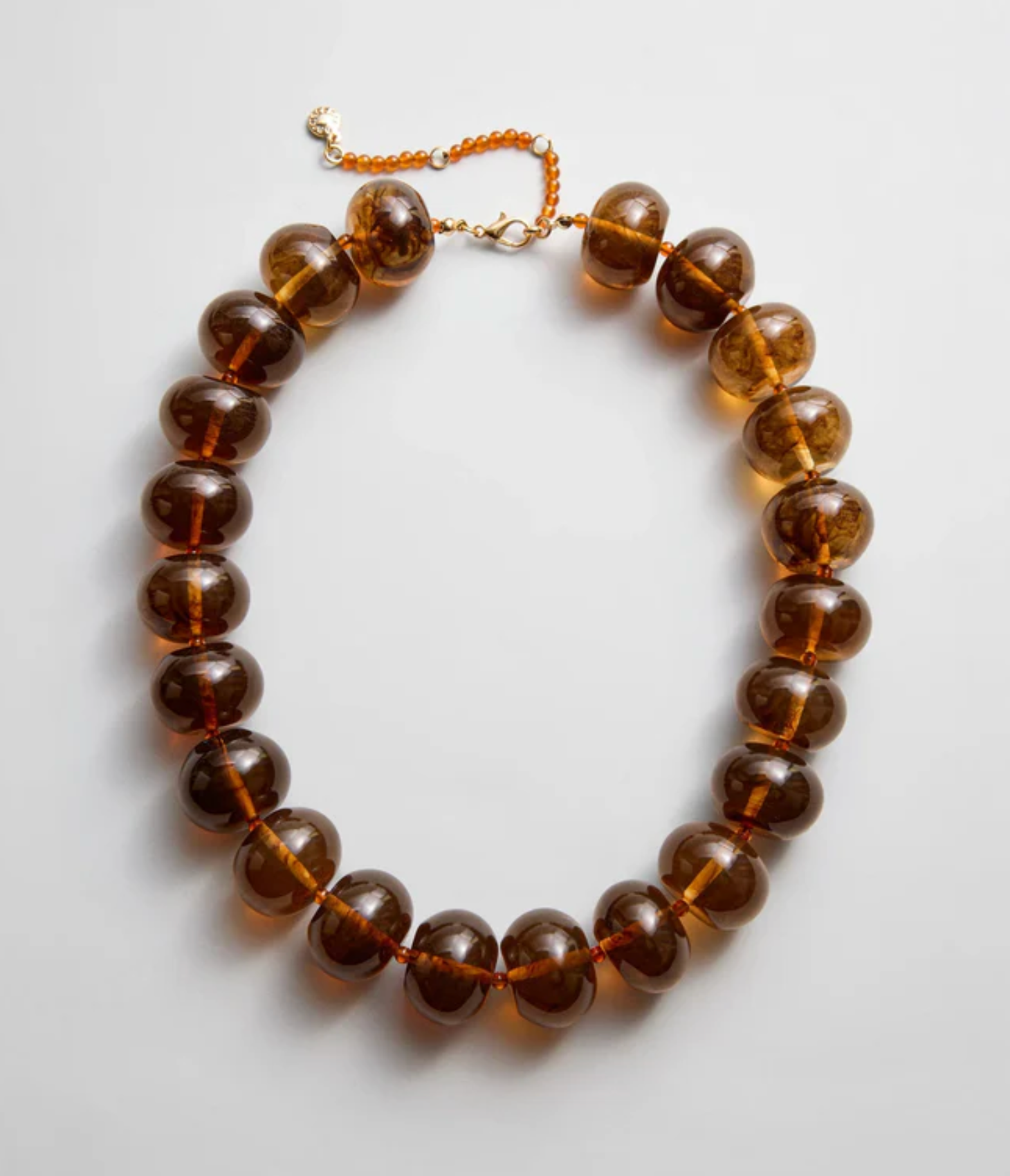Joan Semi-Precious Necklace Smokey Quartz