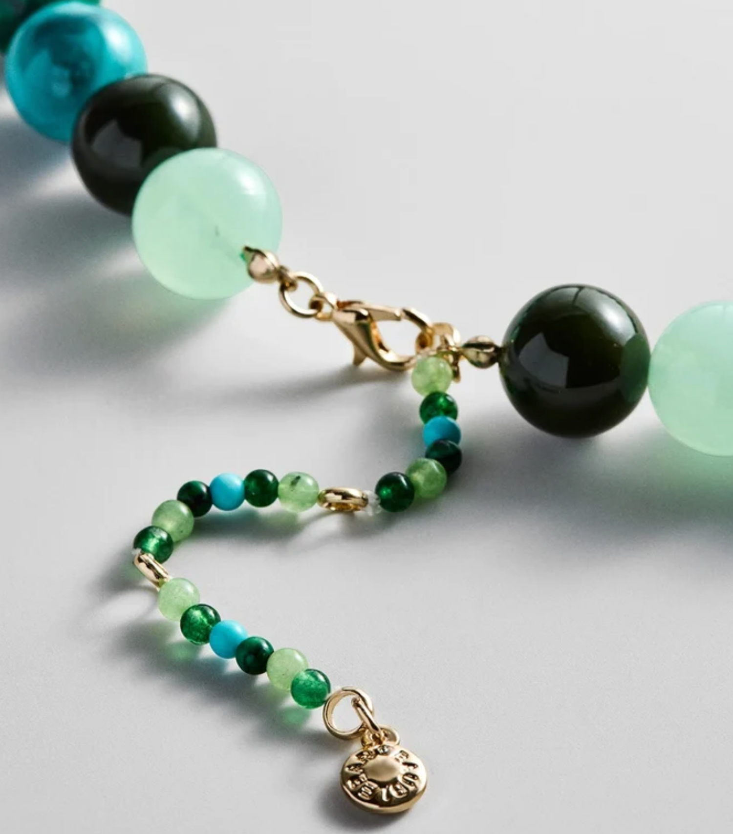 Mini Jane Beaded Necklace Blue Multi