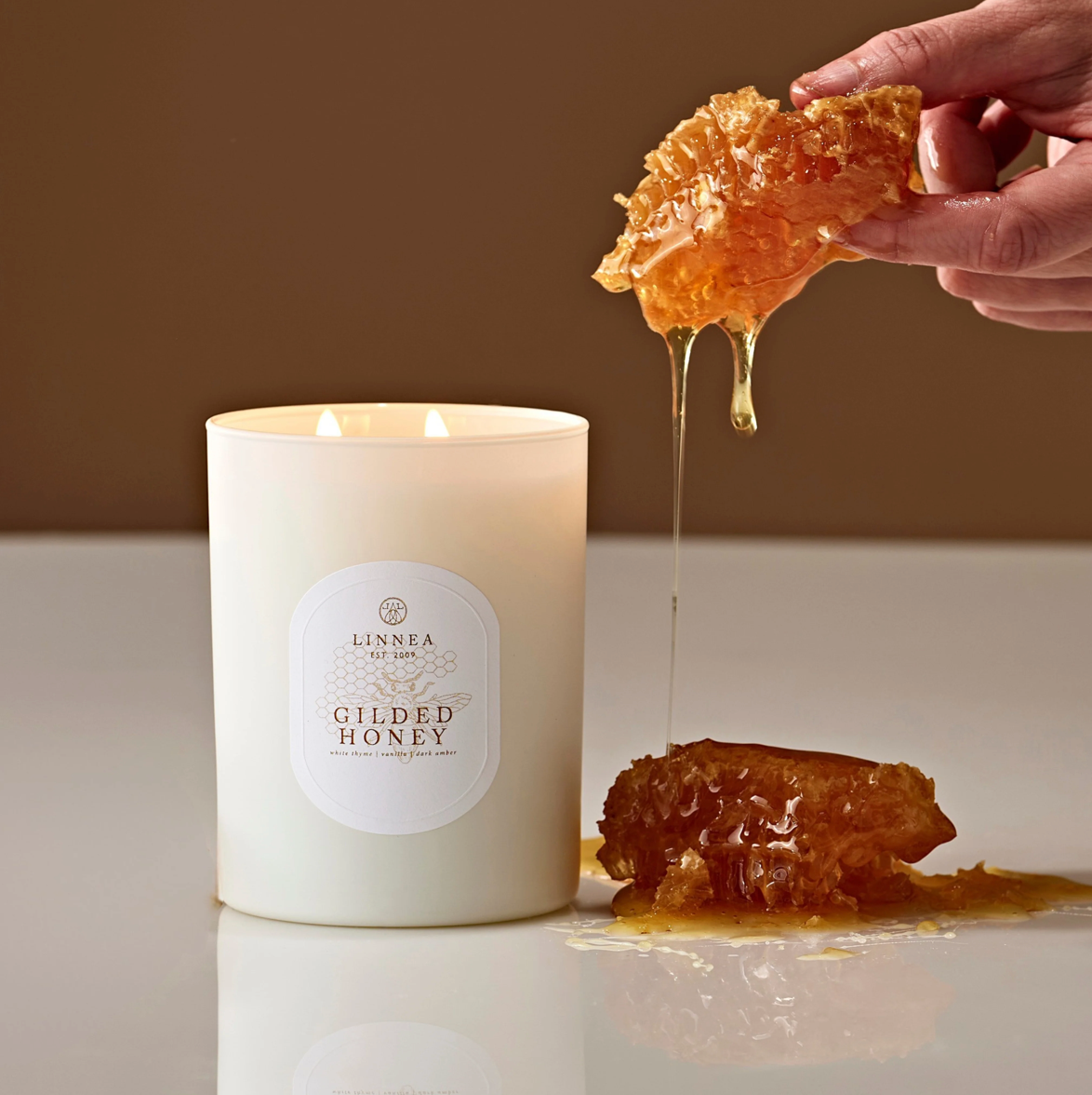 Gilded Honey 2-Wick Candle
