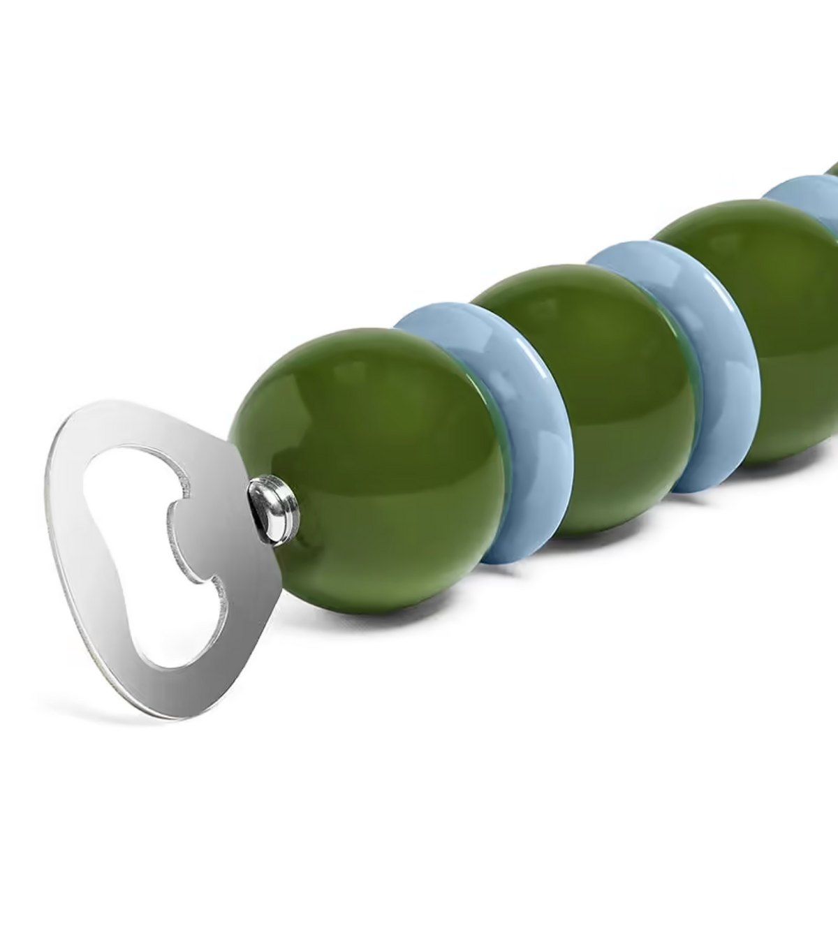 Bobbin Khaki & Pale Blue Bottle Opener