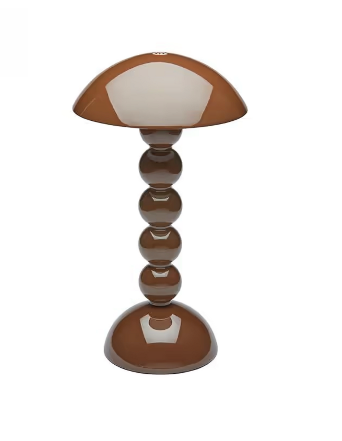 Bobbin Lacquer Lamp Chocolate