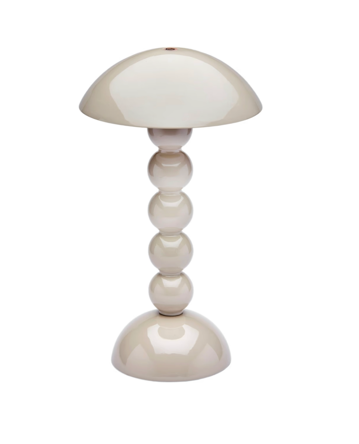 Bobbin Lacquer Lamp Cappuccino