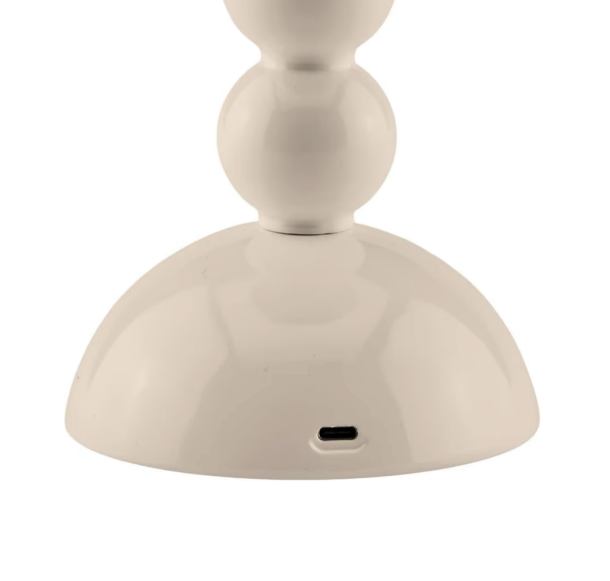 Bobbin Lacquer Lamp Cappuccino