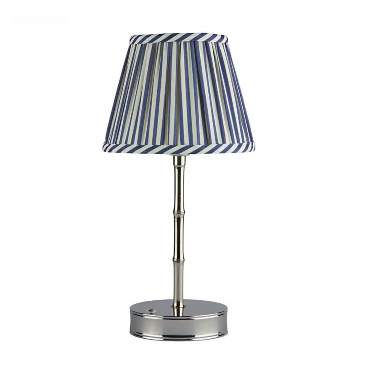 Bamboo Silver 10" Lamp Base
