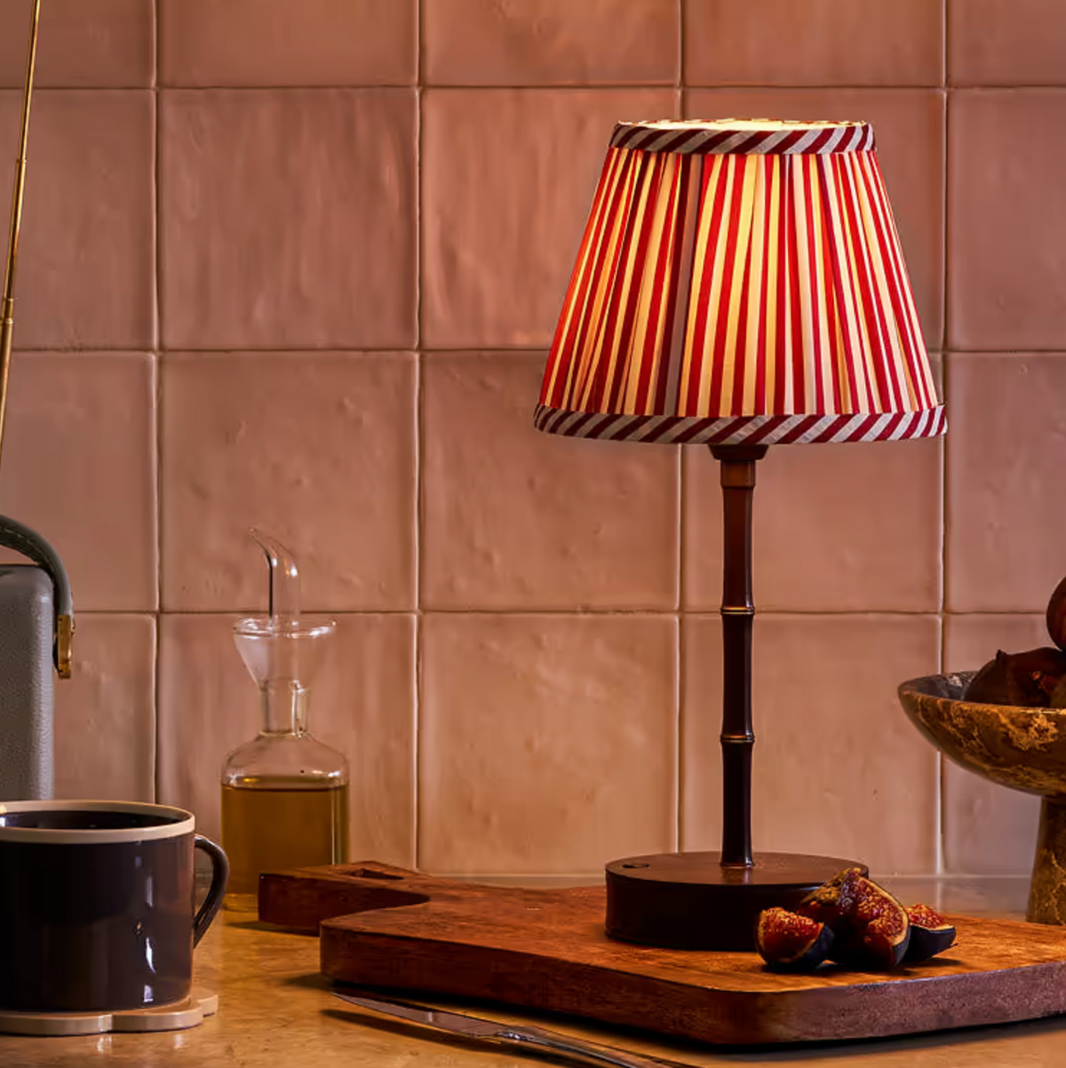 Bamboo Bronze 10" Lamp Base