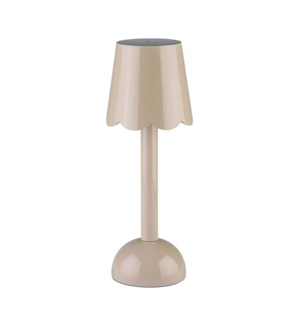 Scallop Rechargeable Lamp Cappuccino