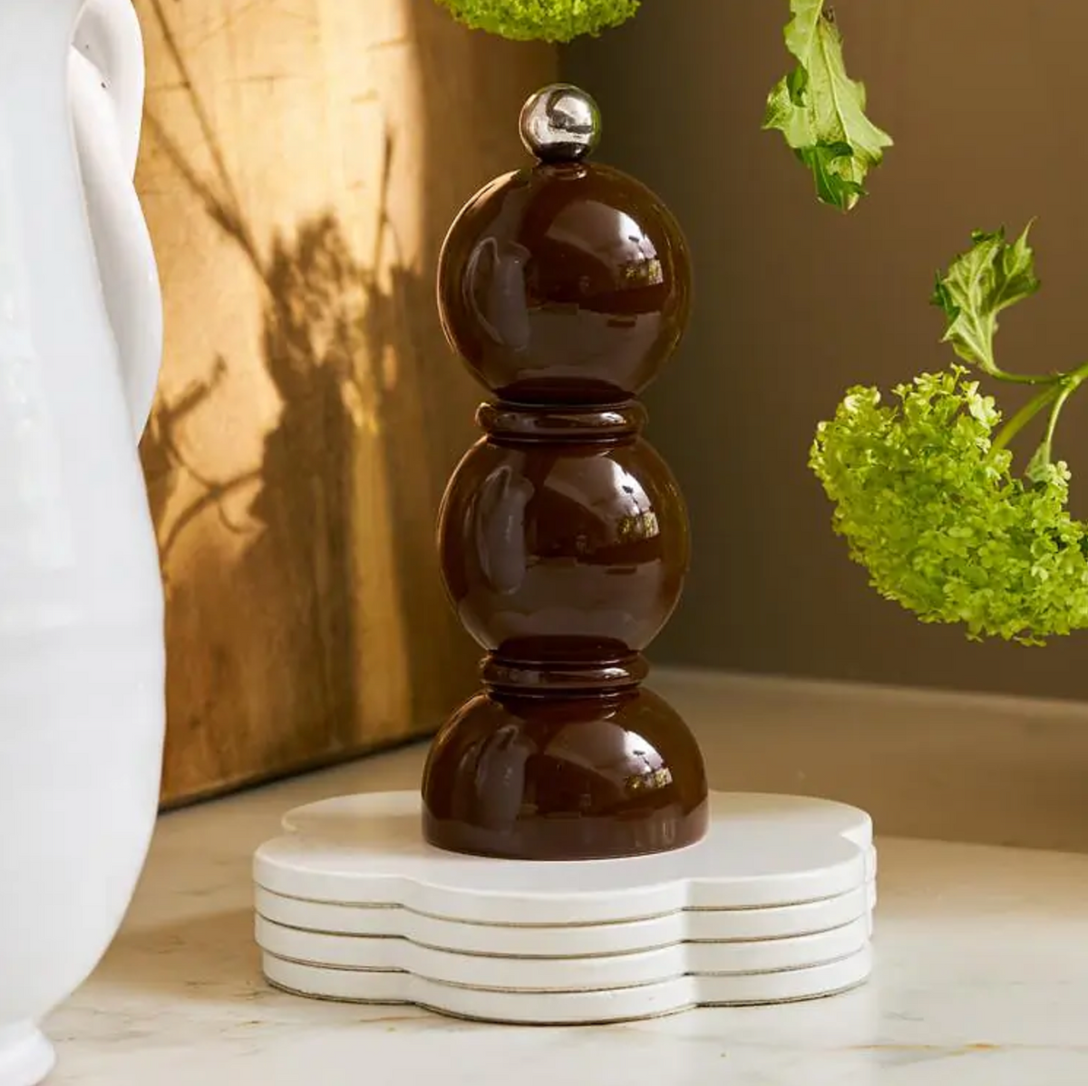 Mini Bob Chocolate Salt & Pepper Mill