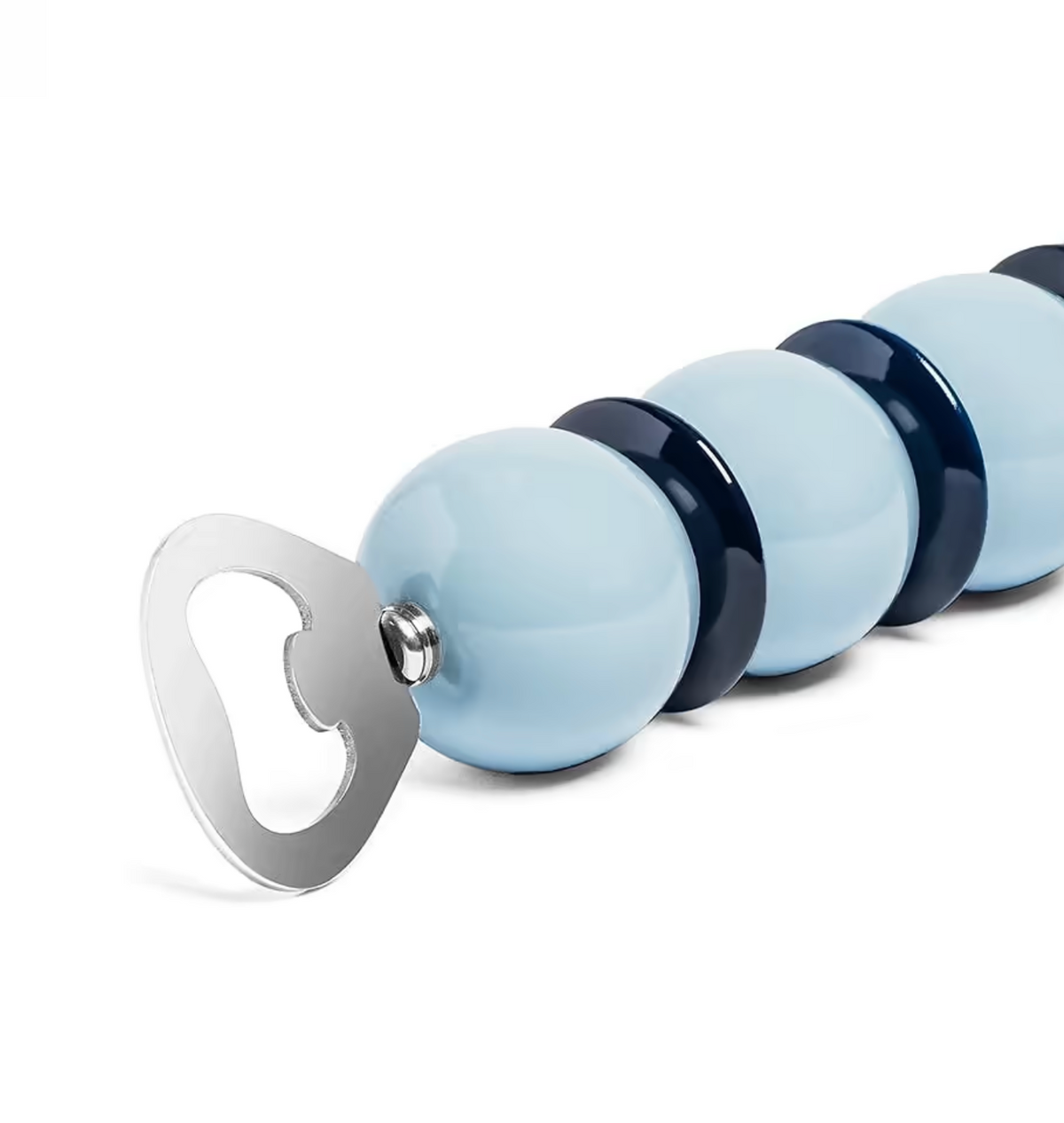 Bobbin Pale Blue & Denim Bottle Opener