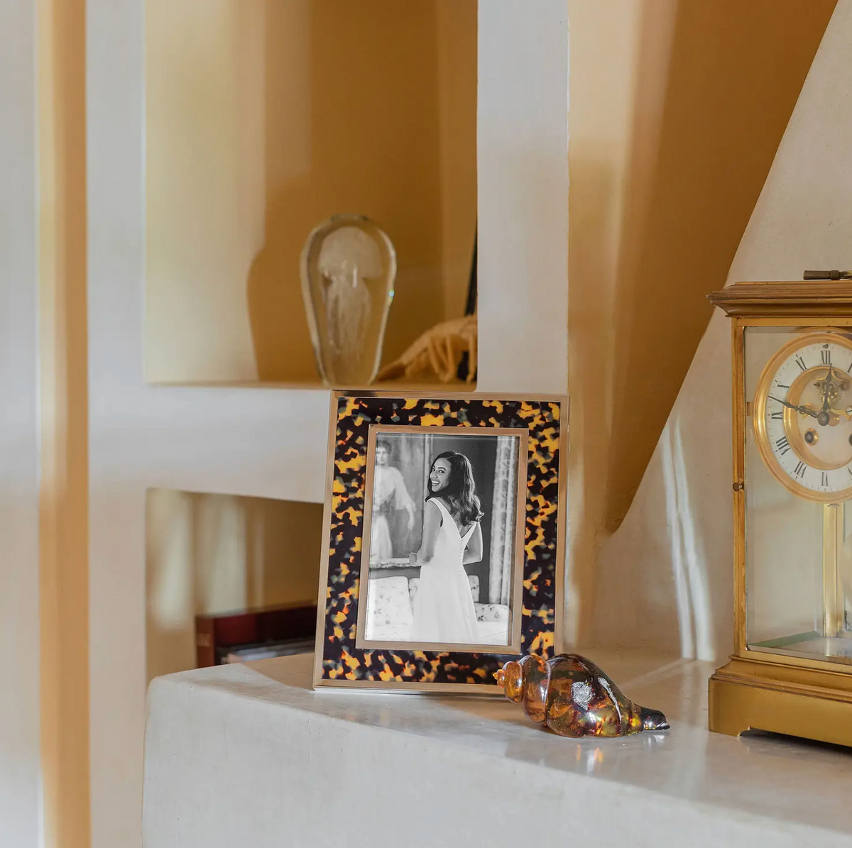Windsor 5 x 7 Tortoiseshell & Silver Frame