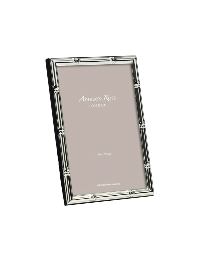 Bamboo 5x7 Silver Frame
