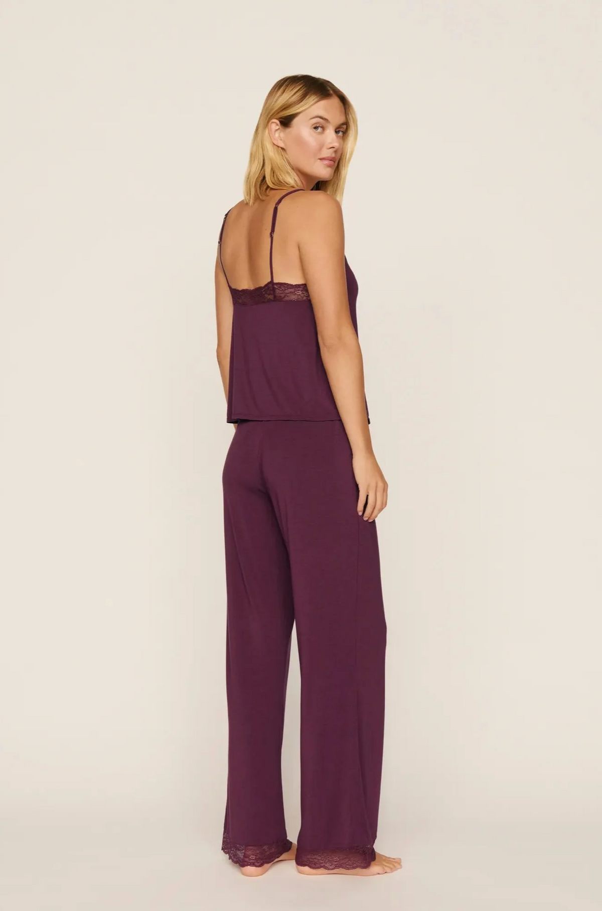 Kari Cami & Pant Pajamas Wildberry