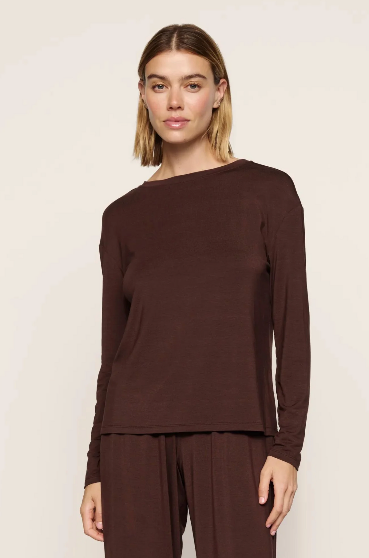Gisele Everyday Long Sleeve Chocolate
