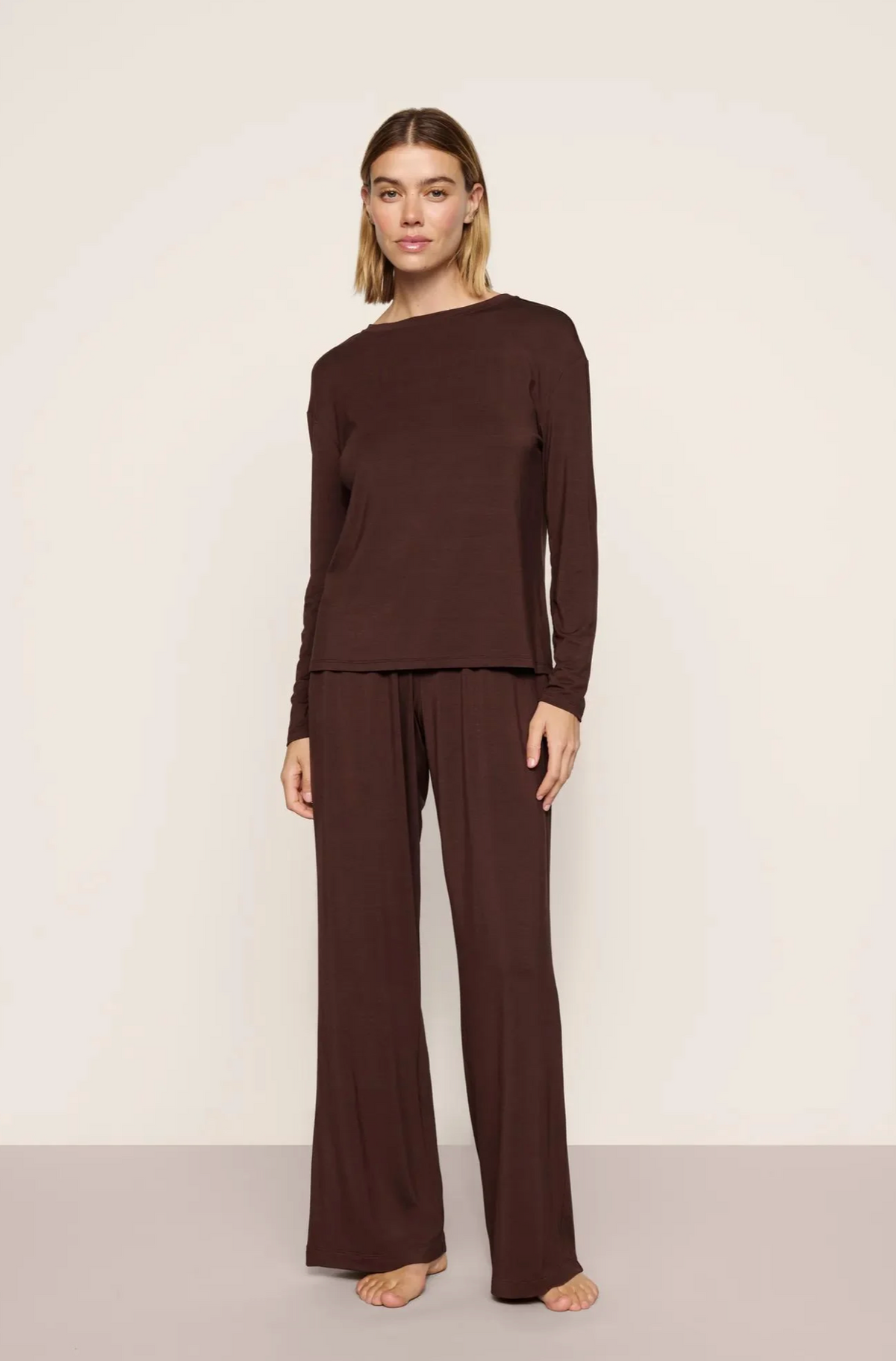 Gisele Everyday Long Sleeve Chocolate